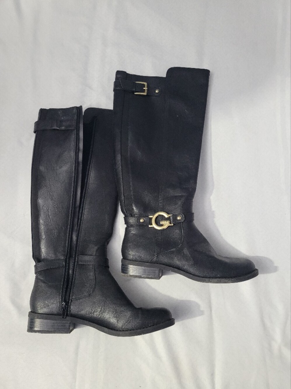 Guess Black Knee-High Boots
